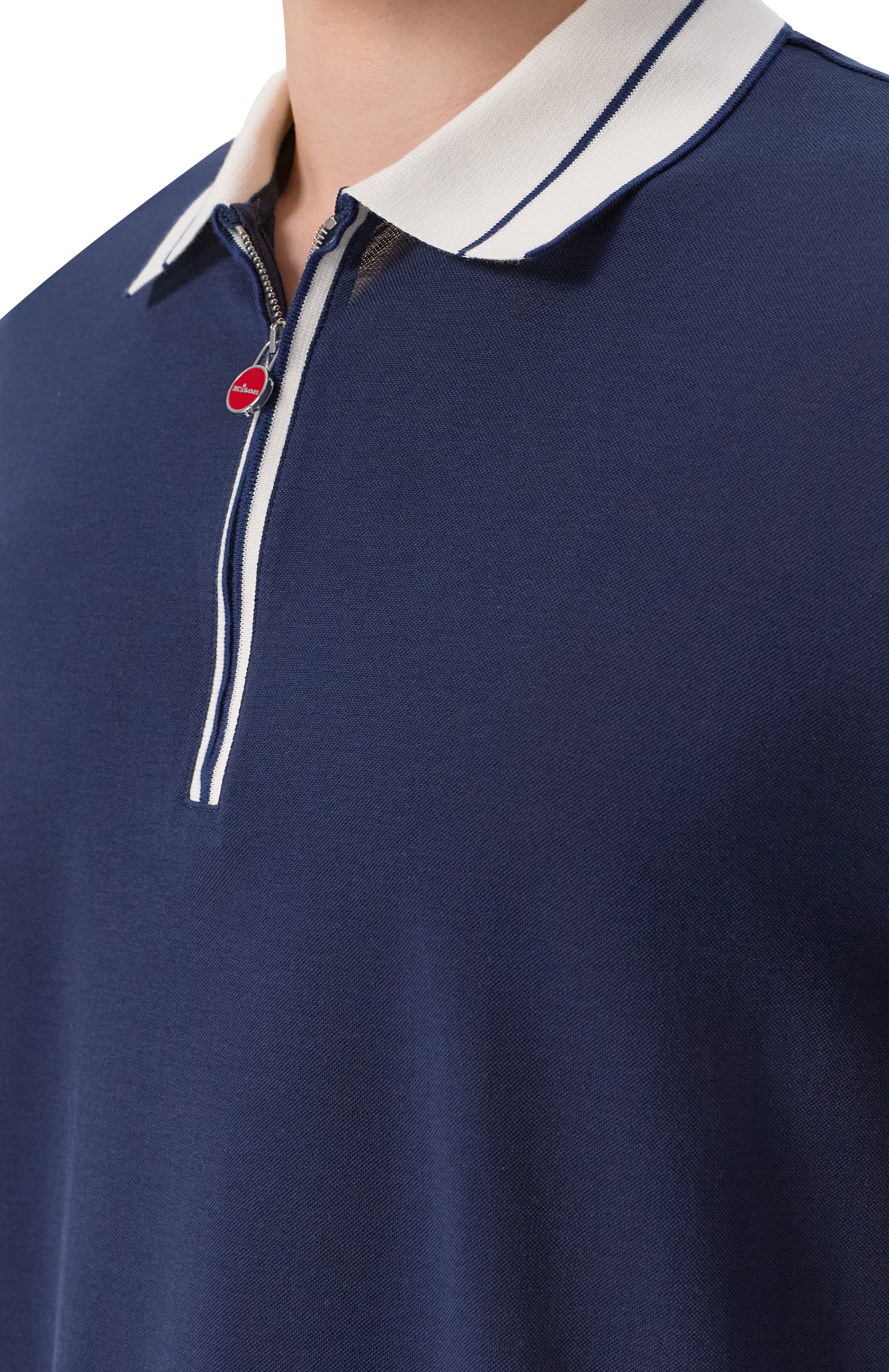 Хлопковое поло KITON, арт. UMK0880, фото 5