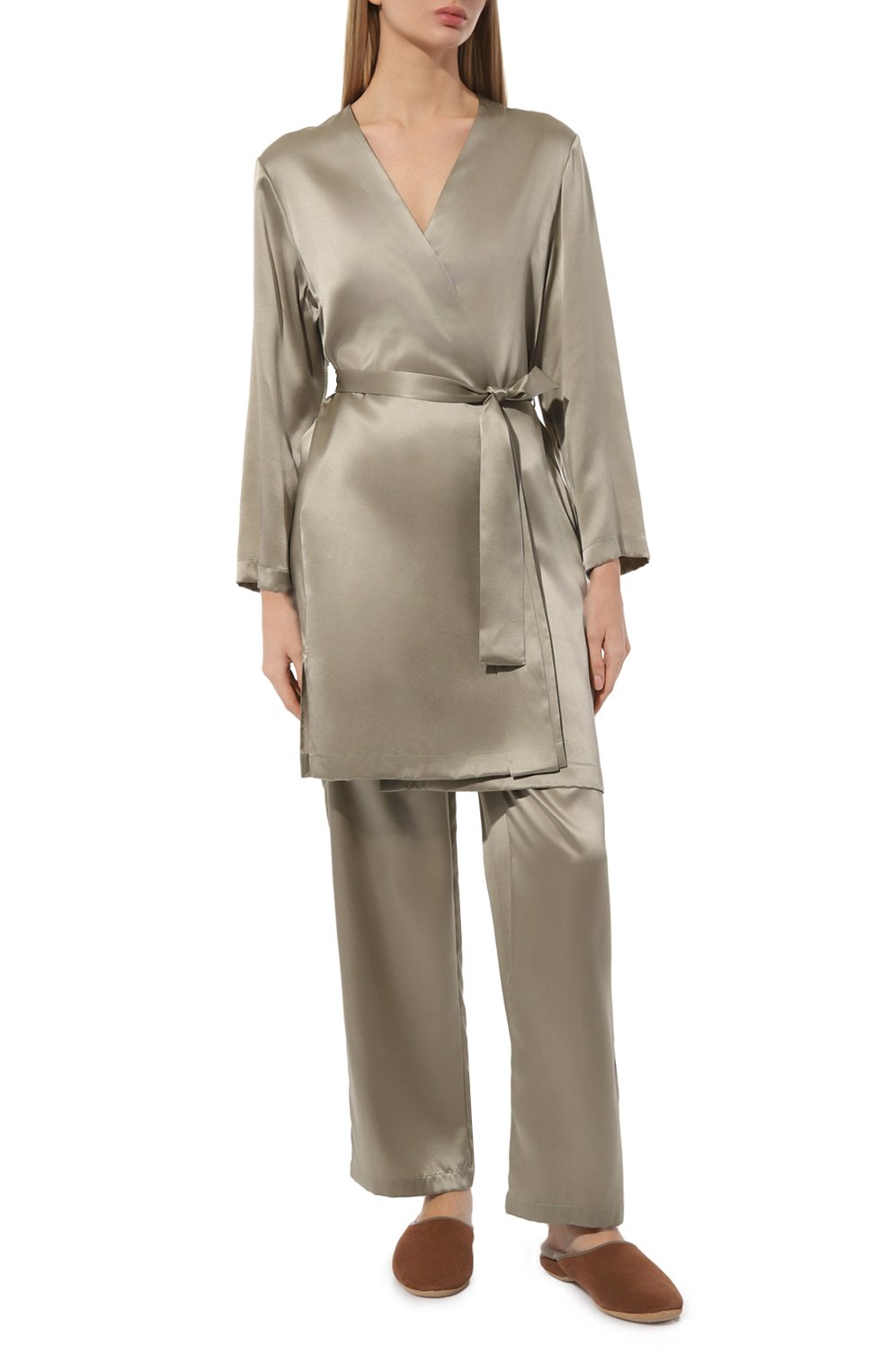 Шелковый халат LUNA DI SETA, арт. VLST08009, фото 2