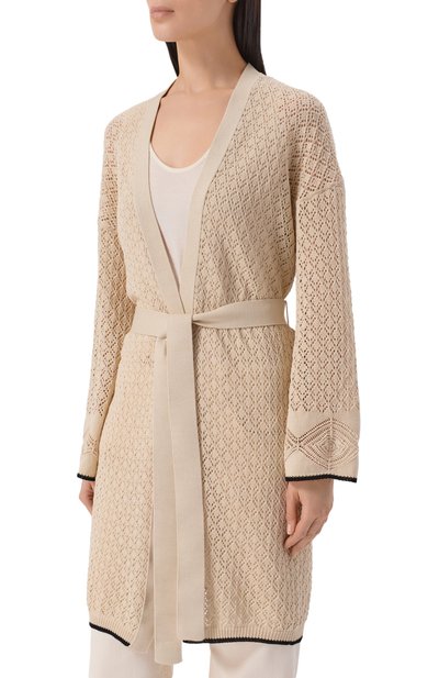 Хлопковый кардиган AGNONA, арт. KR11038E/7C080PE, фото 3