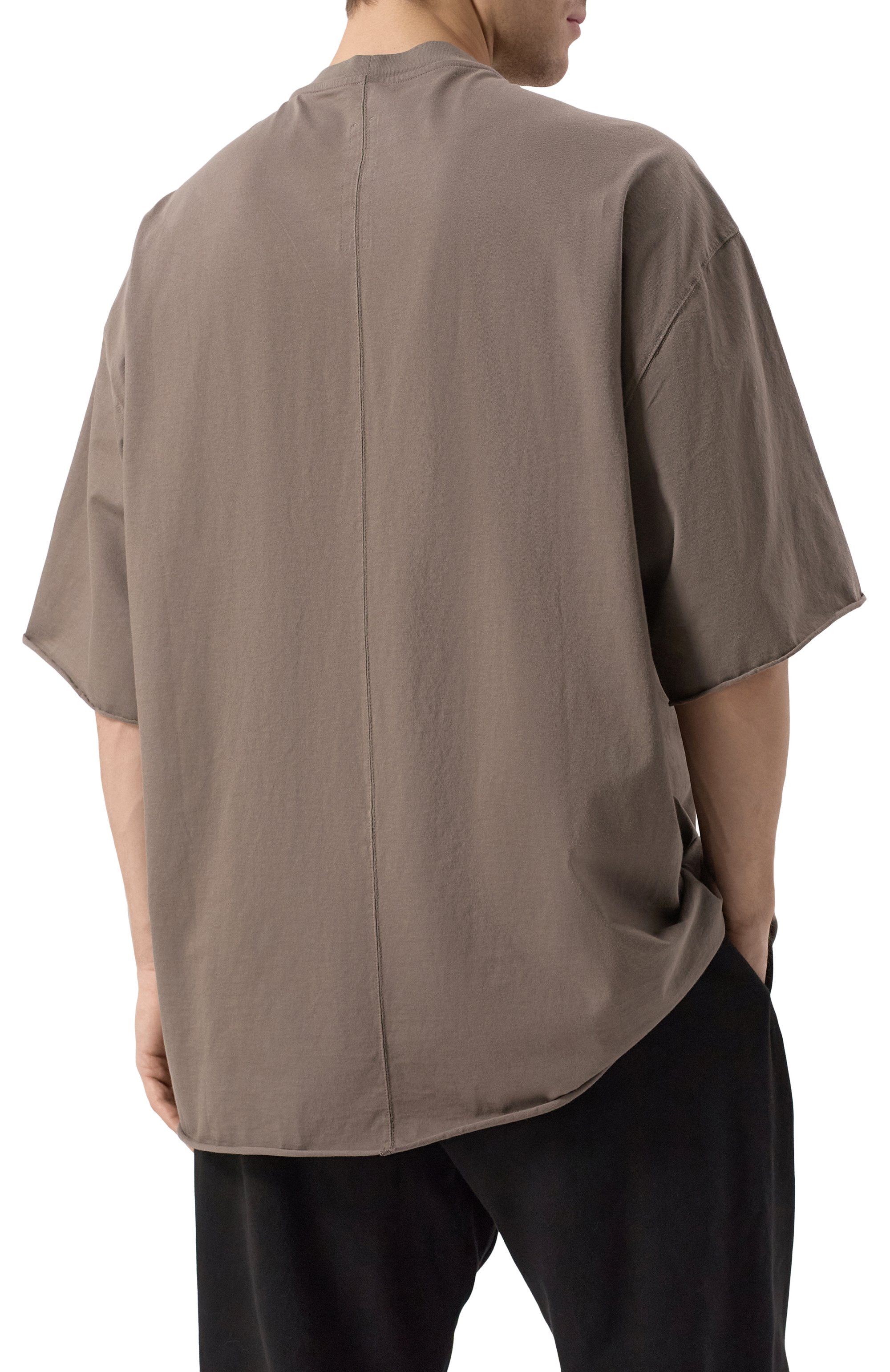 Хлопковая футболка RICK OWENS, арт. RP01E7204/JA, фото 4