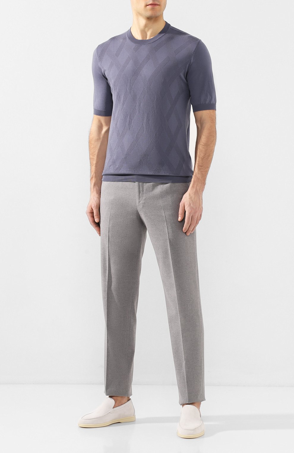 Хлопковый джемпер CORTIGIANI, арт. 819137/0500, фото 2