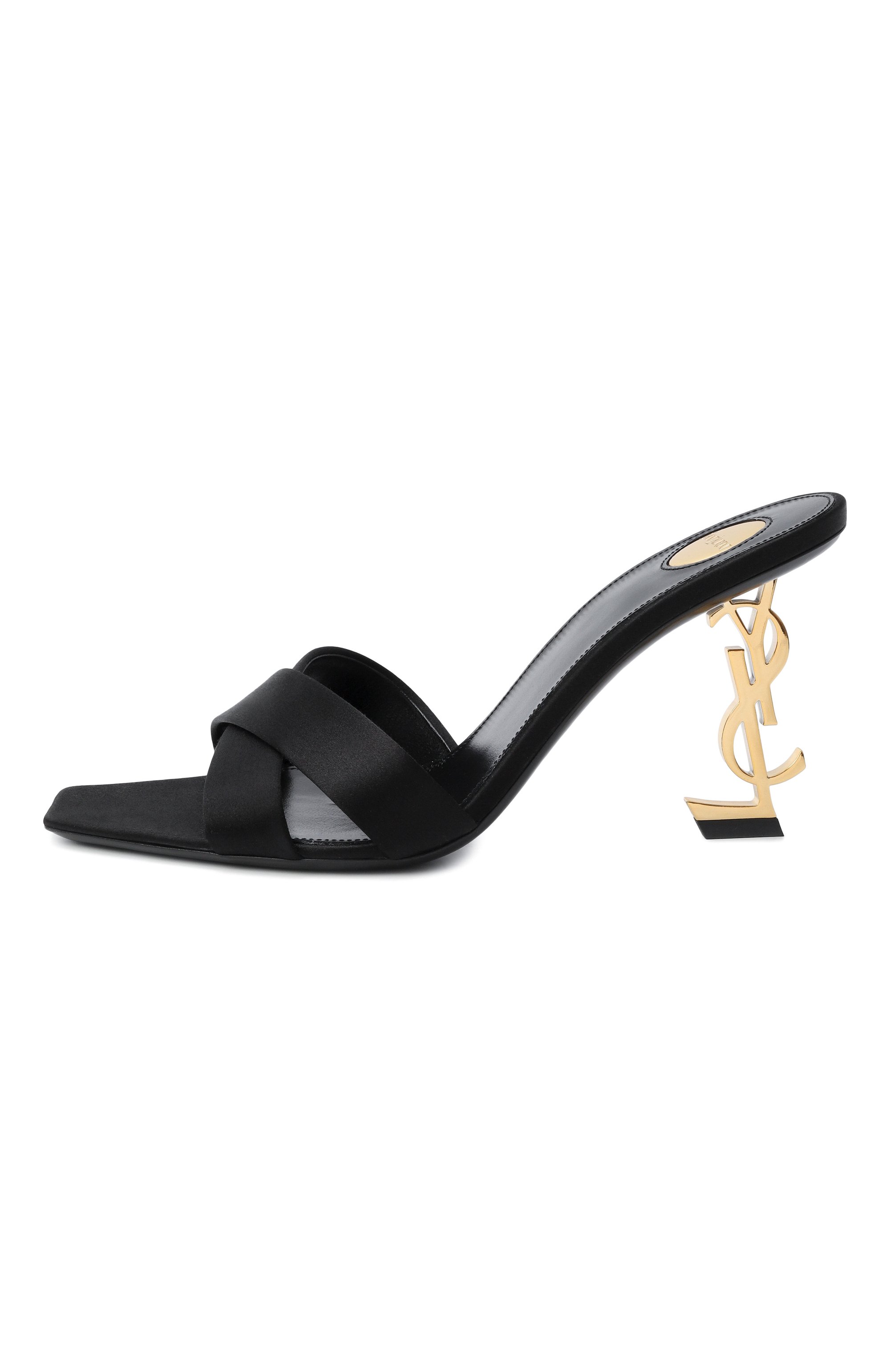 Текстильные мюли opyum 85 SAINT LAURENT, арт. 818931/9QAB1, фото 4