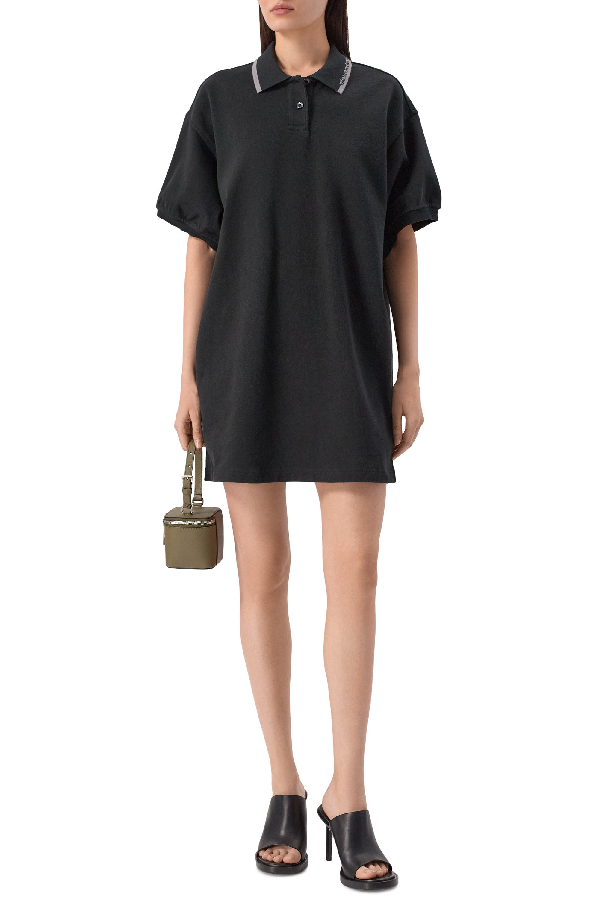 Хлопковое платье ALEXANDERWANG.T, арт. 4CC1266902, фото 2