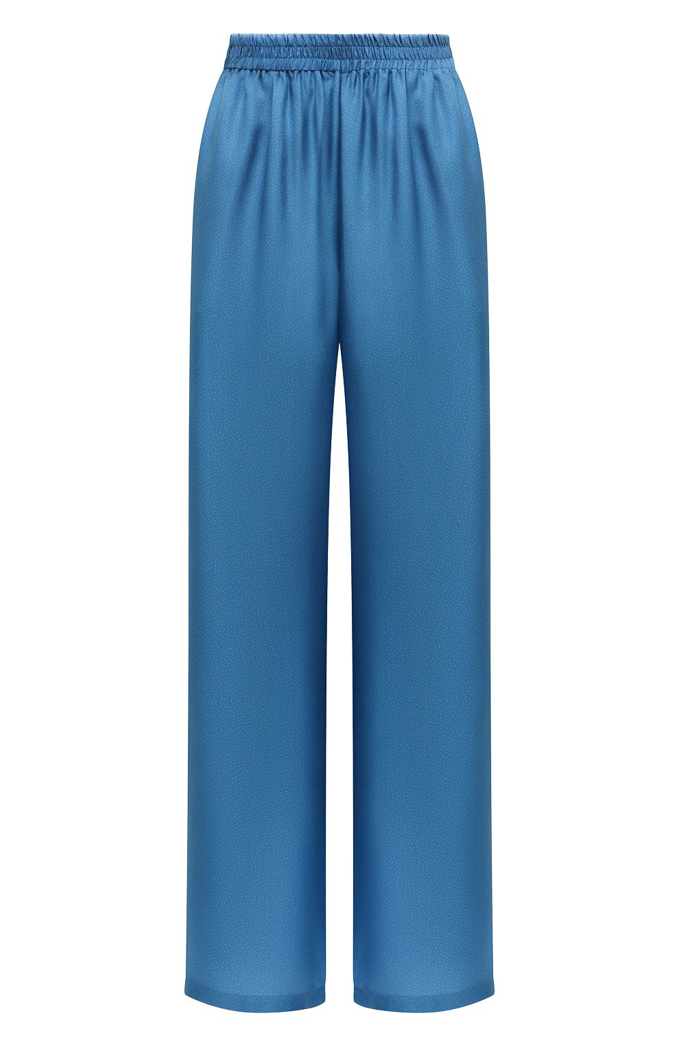 Шелковые брюки AKHMADULLINA голубого цвета по цене 99900 руб., арт. 1225.3B601/S410, фото 1 Шелковые брюки AKHMADULLINA, арт. 1225.3B601/S410, фото 1