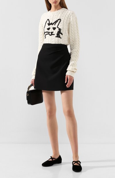 Юбка MSGM черного цвета по цене 19950 руб., арт. 2741MDD03 195600, фото 2 Юбка MSGM, арт. 2741MDD03 195600, фото 2