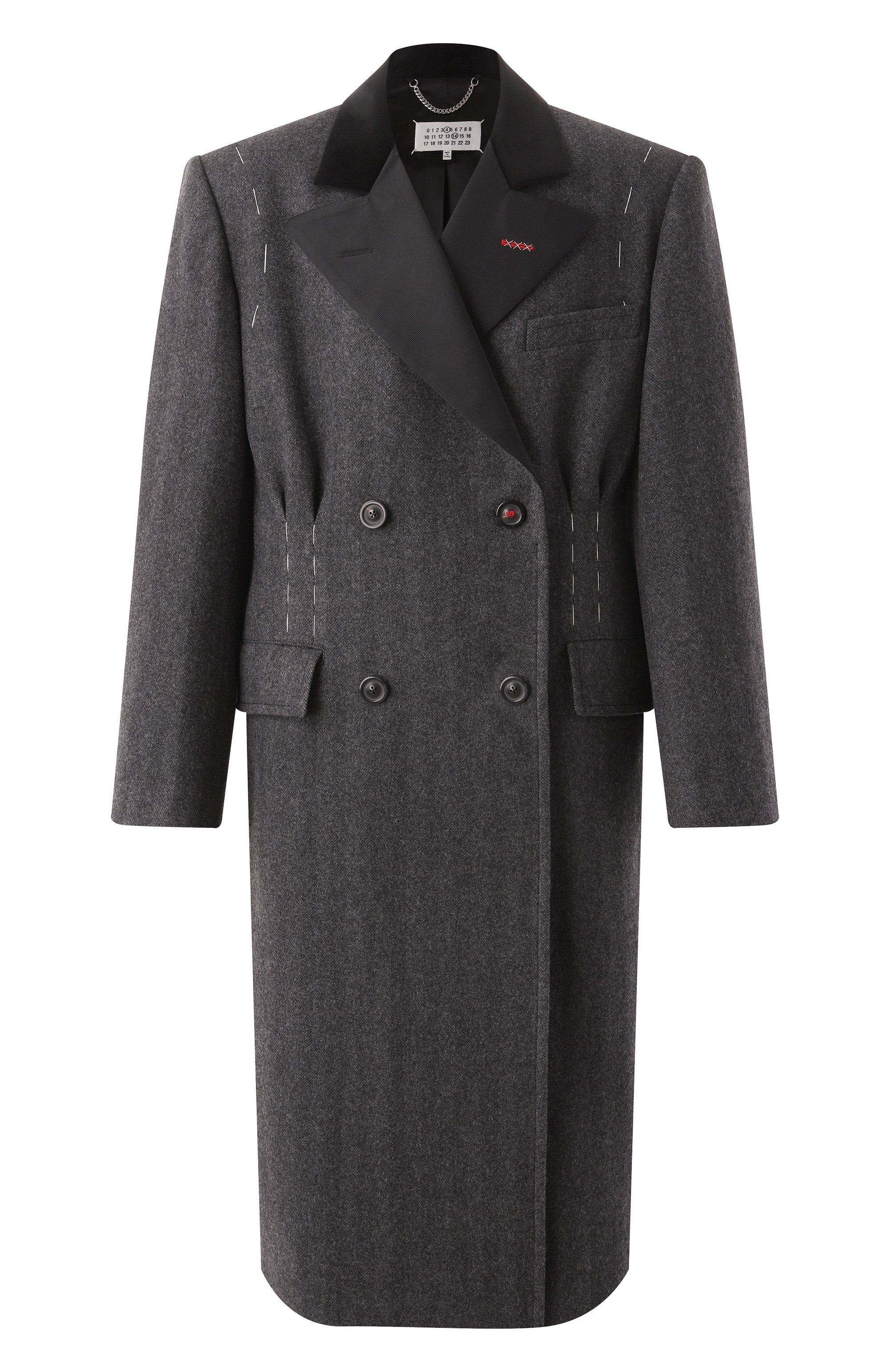 Шерстяное пальто MAISON MARGIELA, арт. SI1AA0002/S53338, фото 1