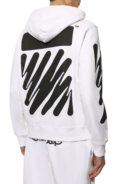 Хлопковое худи OFF-WHITE, арт. 0MBB097S22FLE009, фото 4