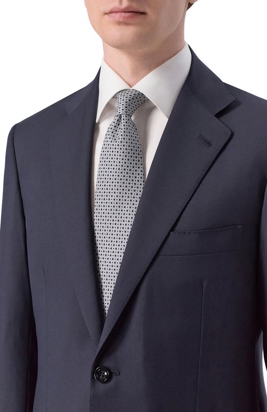 Комплект из галстука и платка Stefano Ricci DH/59102 Серый  DH/59102 Фото 2