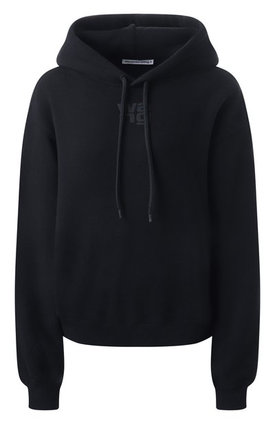 Женский хлопковое худи ALEXANDERWANG.T, арт. 4CC3242101