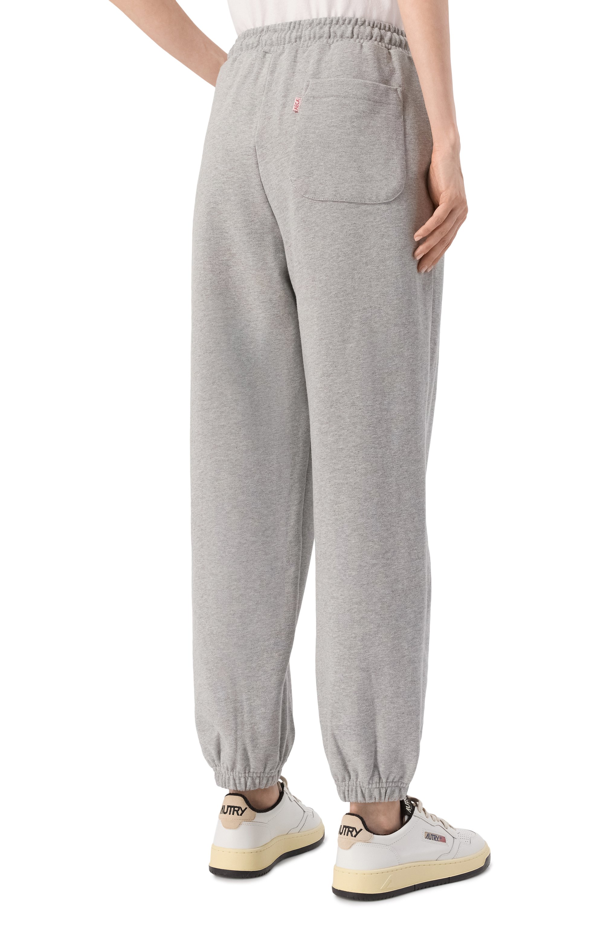 Хлопковые джоггеры AECA WHITE, арт. AWCMFWBDBSLSO001C0.GREY (M), фото 4