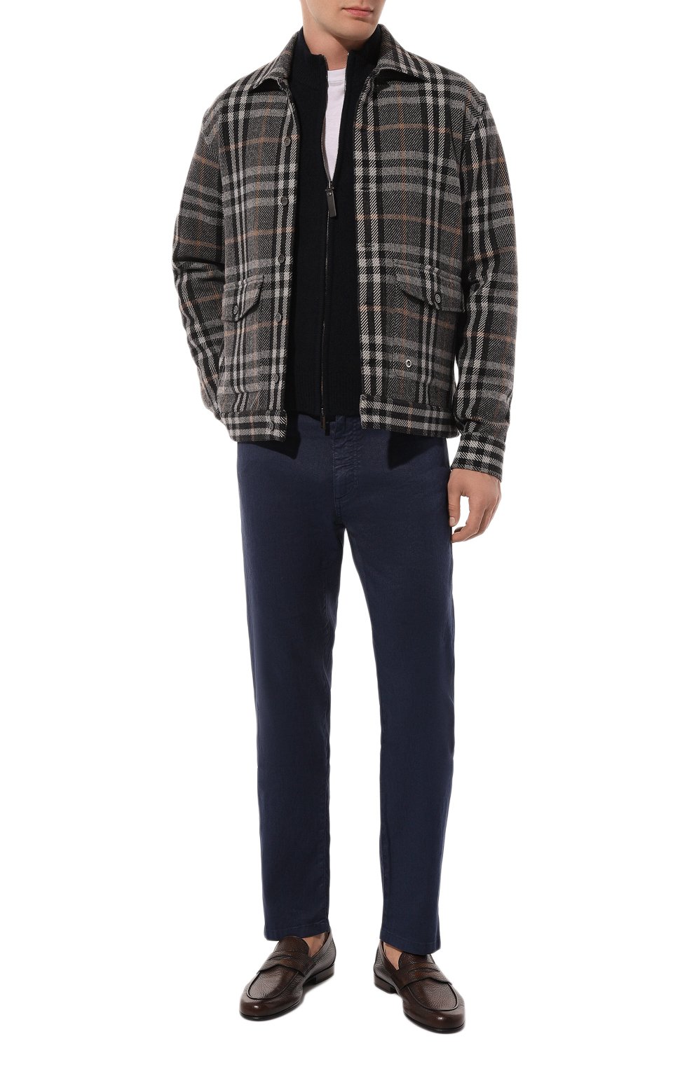 Кардиган из шерсти и кашемира CANALI, арт. C0022/MK02164, фото 2