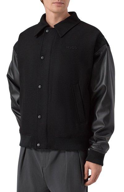Комбинированный бомбер HUGO, арт. 50546227, фото 3