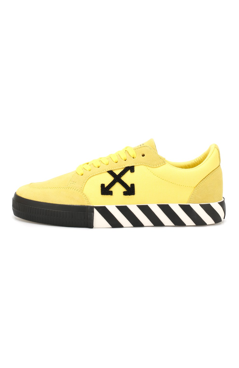 Замшевые кеды vulcanized OFF-WHITE, арт. 0MIA085E19C210476010, фото 3