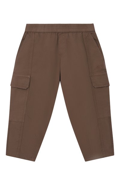 Хлопковые брюки-карго EMPORIO ARMANI, арт. EB000218/AF13327