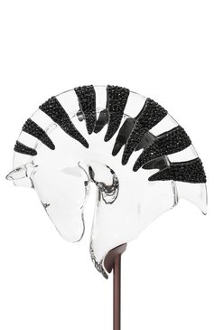 Фигурка zebra head SWAROVSKI черно-белого цвета, арт. 5557833 | Фото 4 (Ограничения доставки: fragile-2)