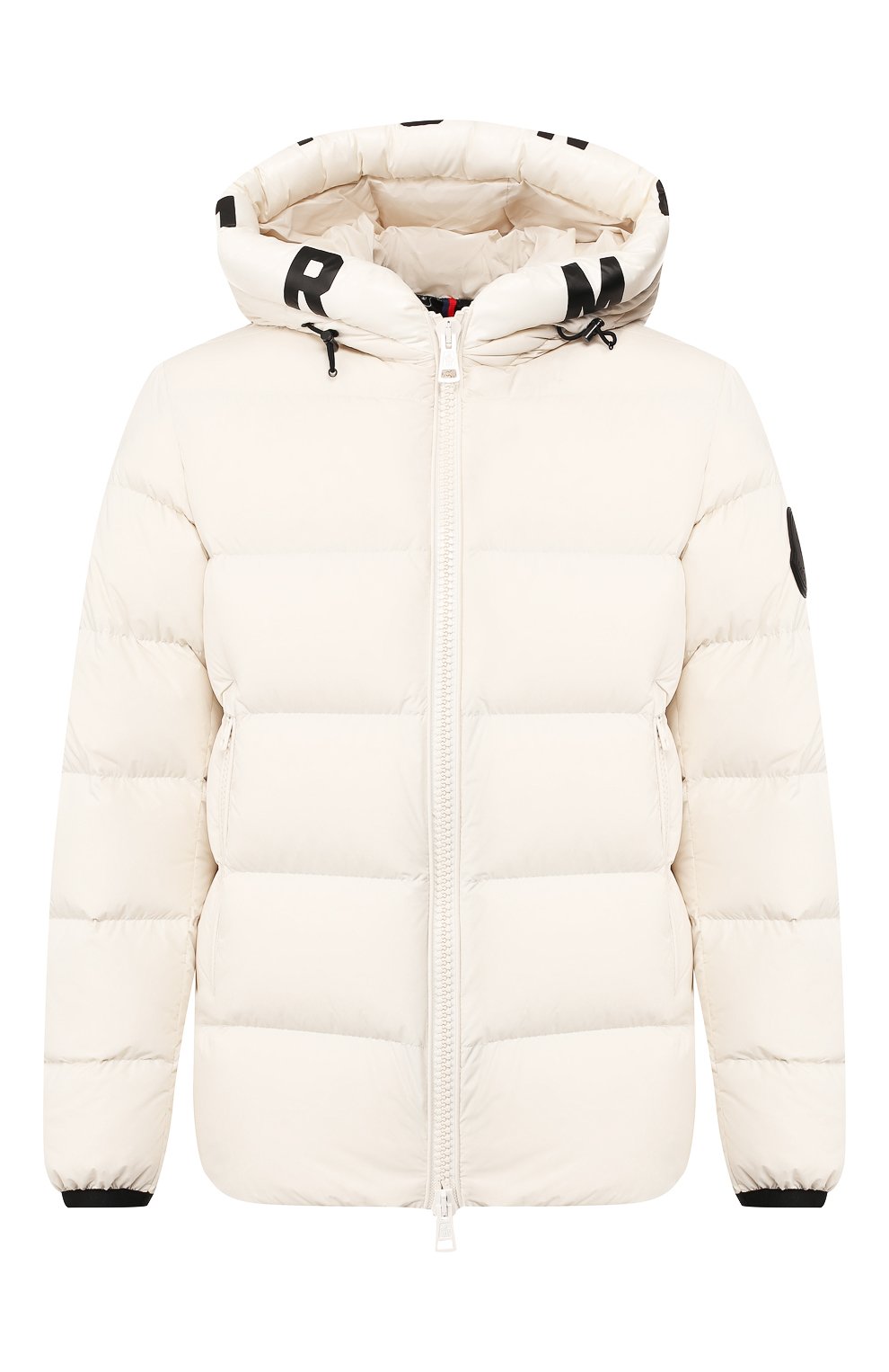 Мужская пуховая куртка dubois MONCLER бежевого цвета, арт. E2-091-41315-85-53859 | Фото 1 (Кросс-КТ: Куртка, Пуховик; Мужское Кросс-КТ: пуховик-короткий, Пуховик-верхняя одежда, �Верхняя одежда; Рукава: Длинные; Материал внешний: Синтетический материал; Материал сплава: Проставлено, Проверено; Материал подклада: Синтетический материал; Статус проверки: Проверено; Драгоценные камни: Проставлено; Длина (верхняя одежда): Короткие; Материал утеплителя: Пух и перо)