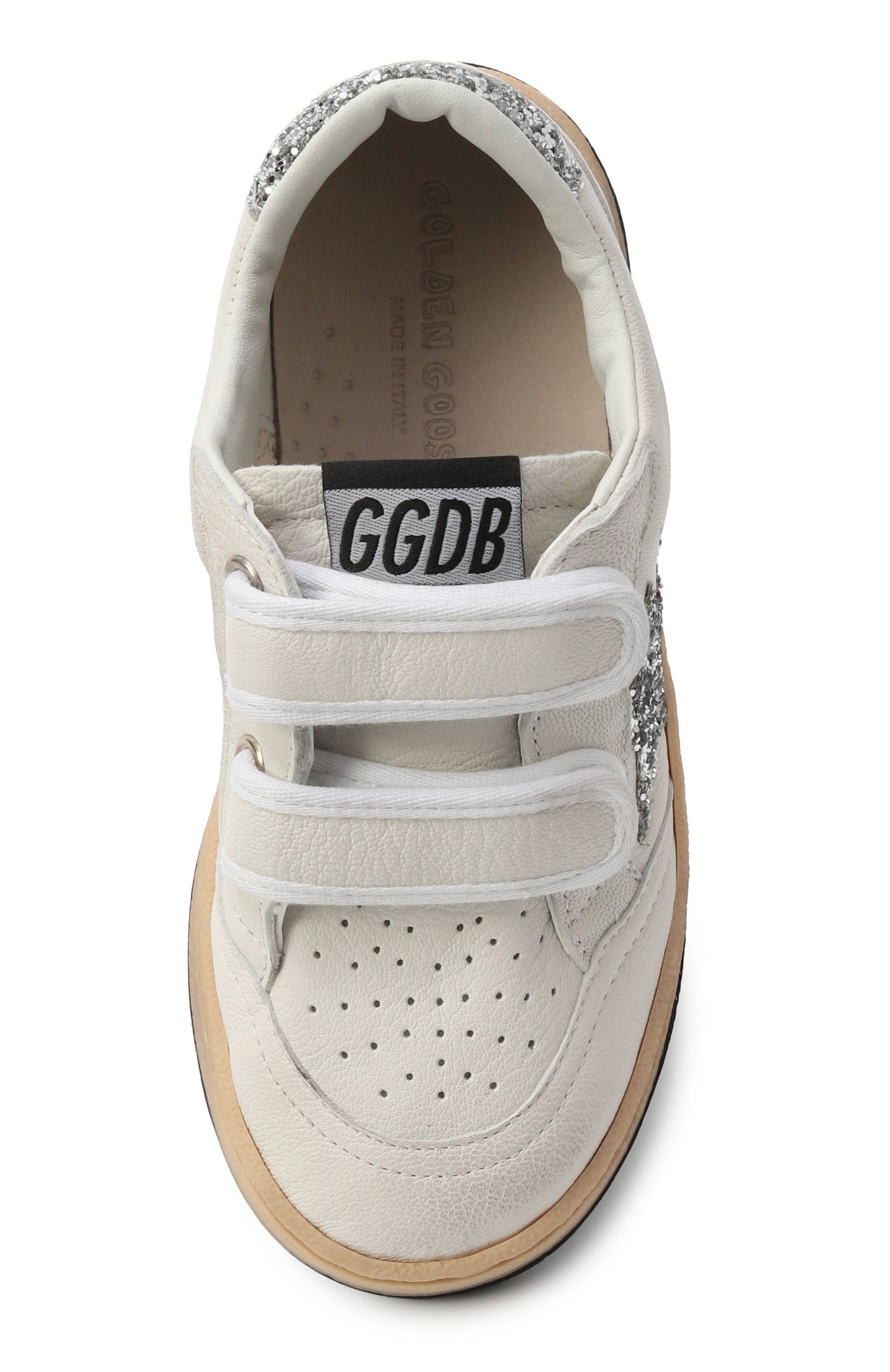 Кожаные кеды ball star GOLDEN GOOSE DELUXE BRAND, арт. GYF00501.F004826, фото 4