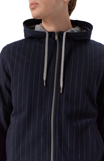 Толстовка из шерсти и хлопка CAPOBIANCO, арт. 19M402.IB00./56, фото 5