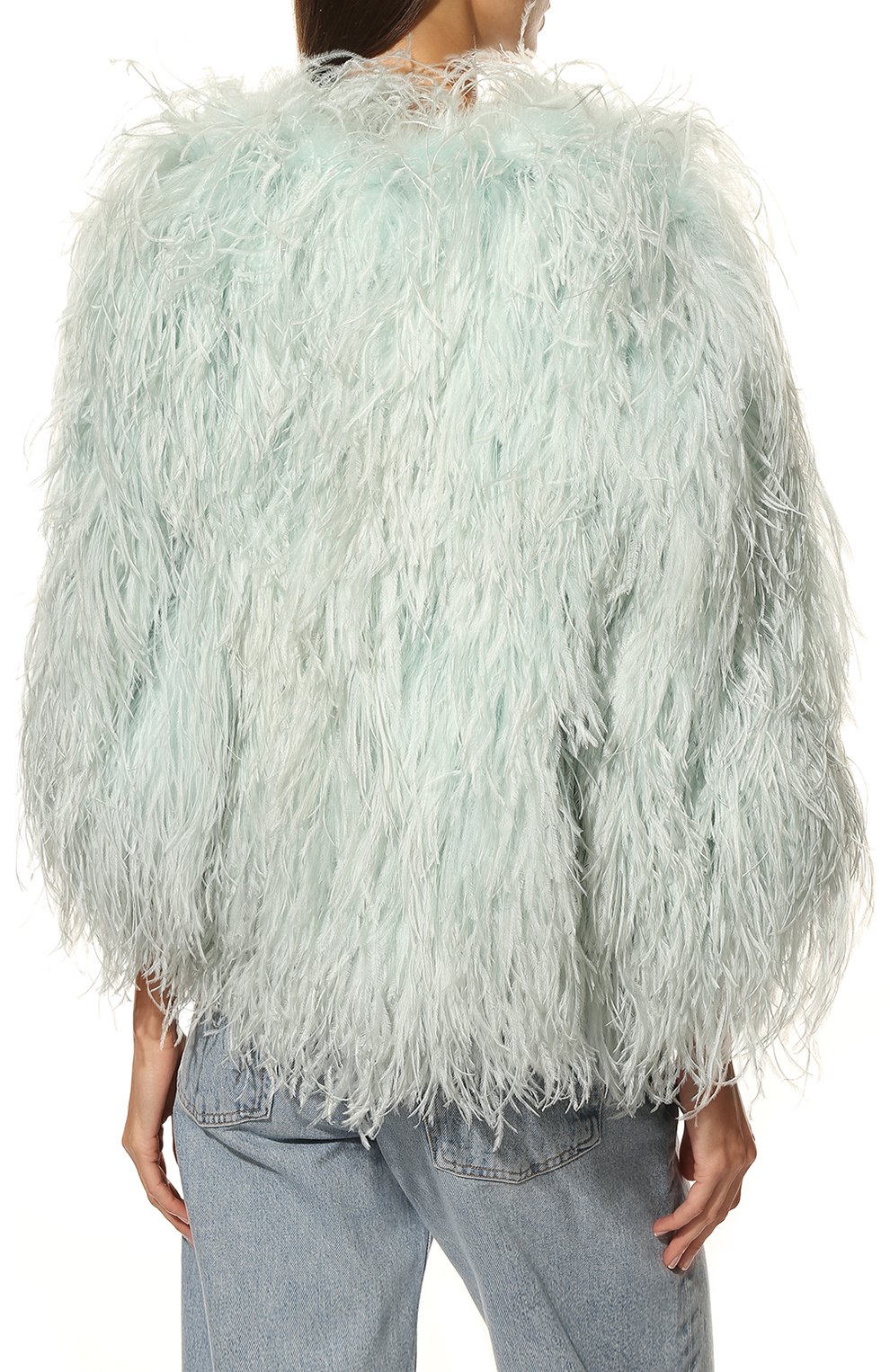 Жакет ELIE SAAB светло-зеленого цвета по цене 618000 руб., арт. 7843-R17, фото 4 Жакет ELIE SAAB, арт. 7843-R17, фото 4
