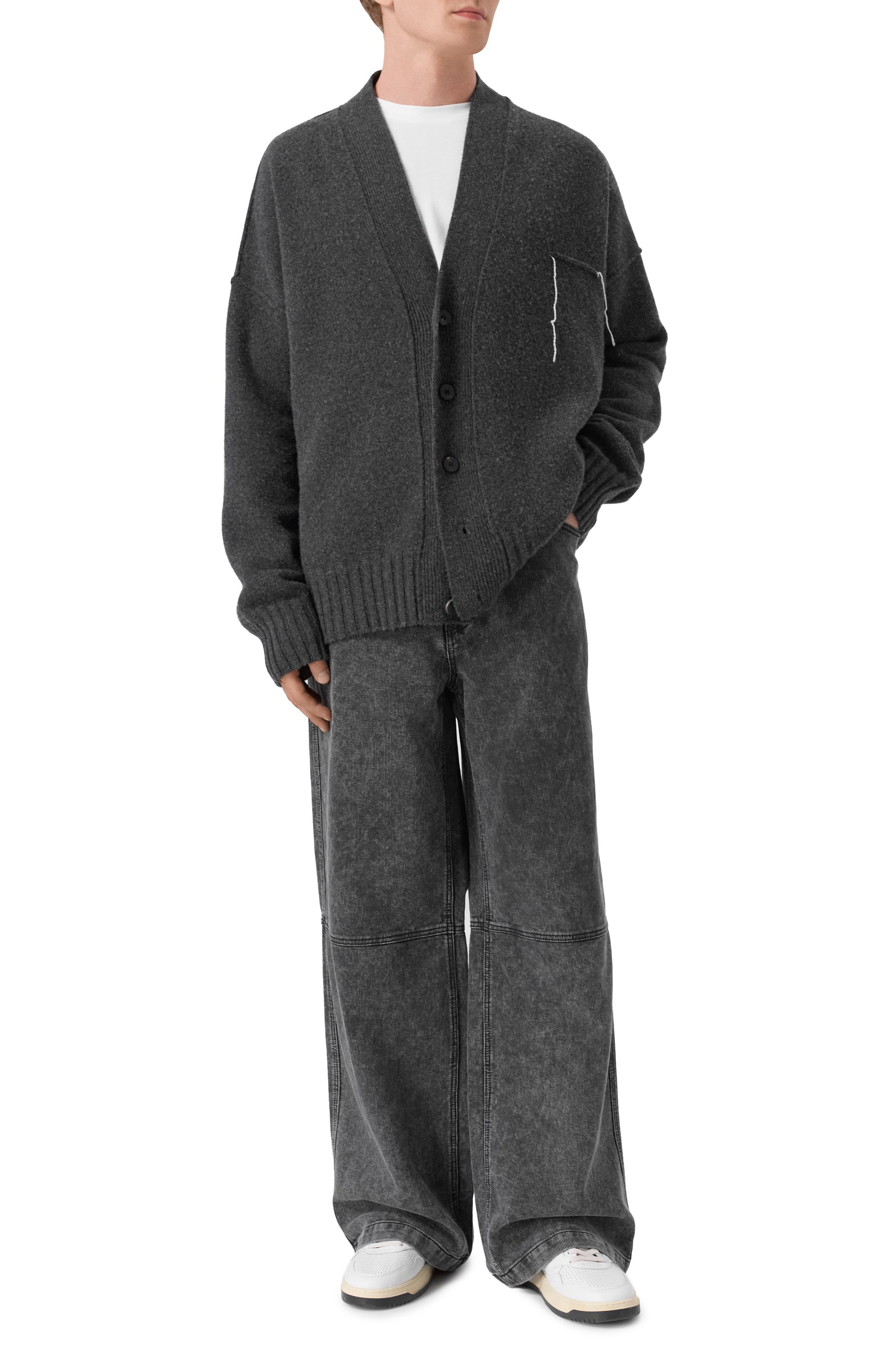 Хлопковый лонгслив ATTACHMENT, арт. AJ52-089, фото 2