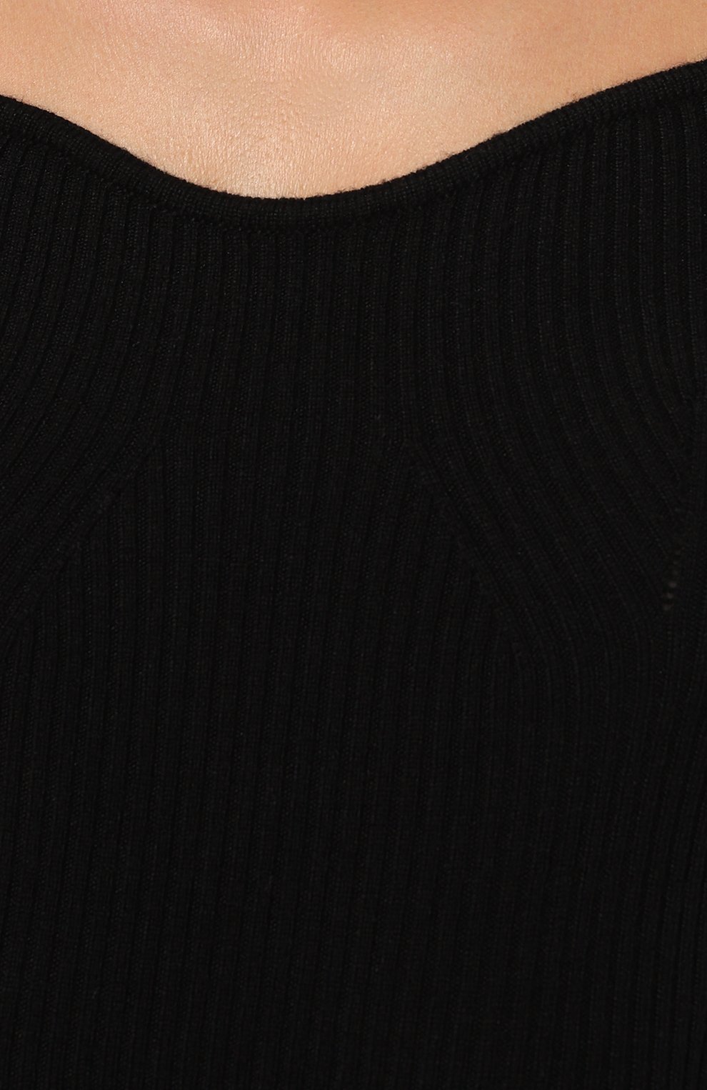 Шерстяное платье GIUSEPPE DI MORABITO черного цвета по цене 86900 руб., арт. 03PFKN321 03358, фото 5 Шерстяное платье GIUSEPPE DI MORABITO, арт. 03PFKN321 03358, фото 5