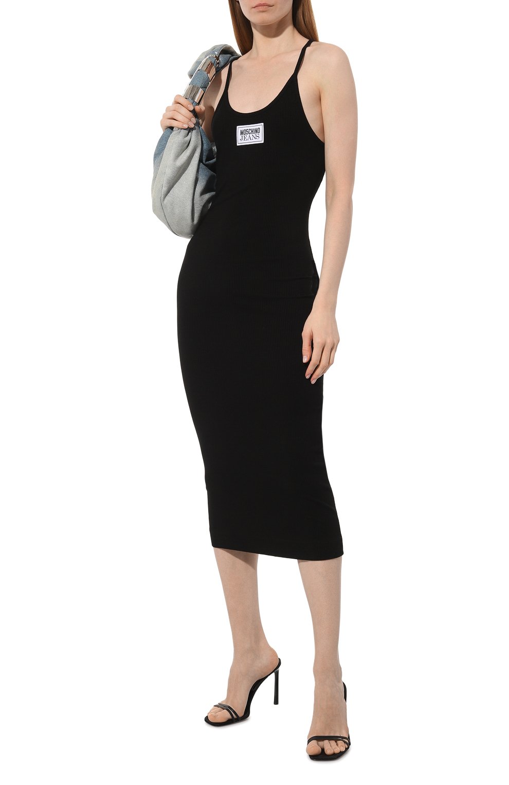 Платье из вискозы M05CH1NO JEANS, арт. A0417/3259, фото 2