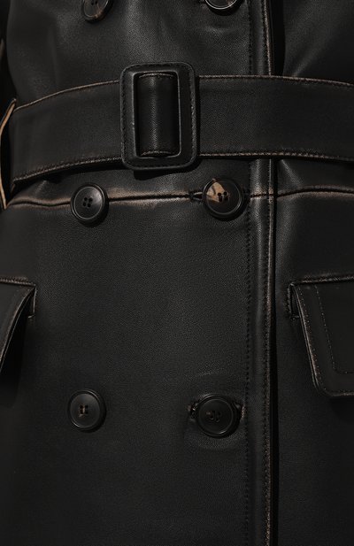 Кожаный тренч ALINE, арт. AL020103, фото 5