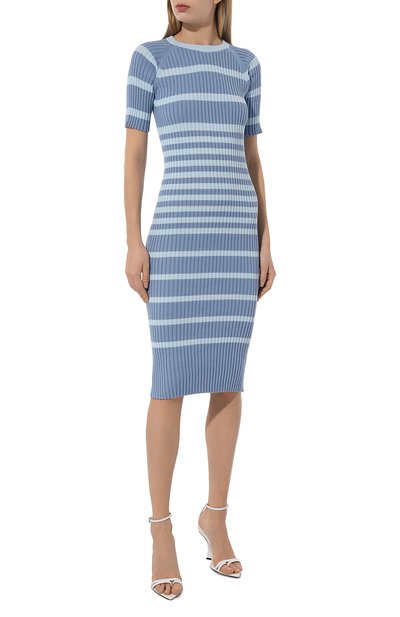 Платье из хлопка и вискозы PIETRO BRUNELLI, арт. AGG001/C00102, фото 3