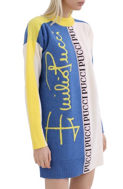 Шерстяное платье EMILIO PUCCI, арт. 0RKG10/0R968, фото 3