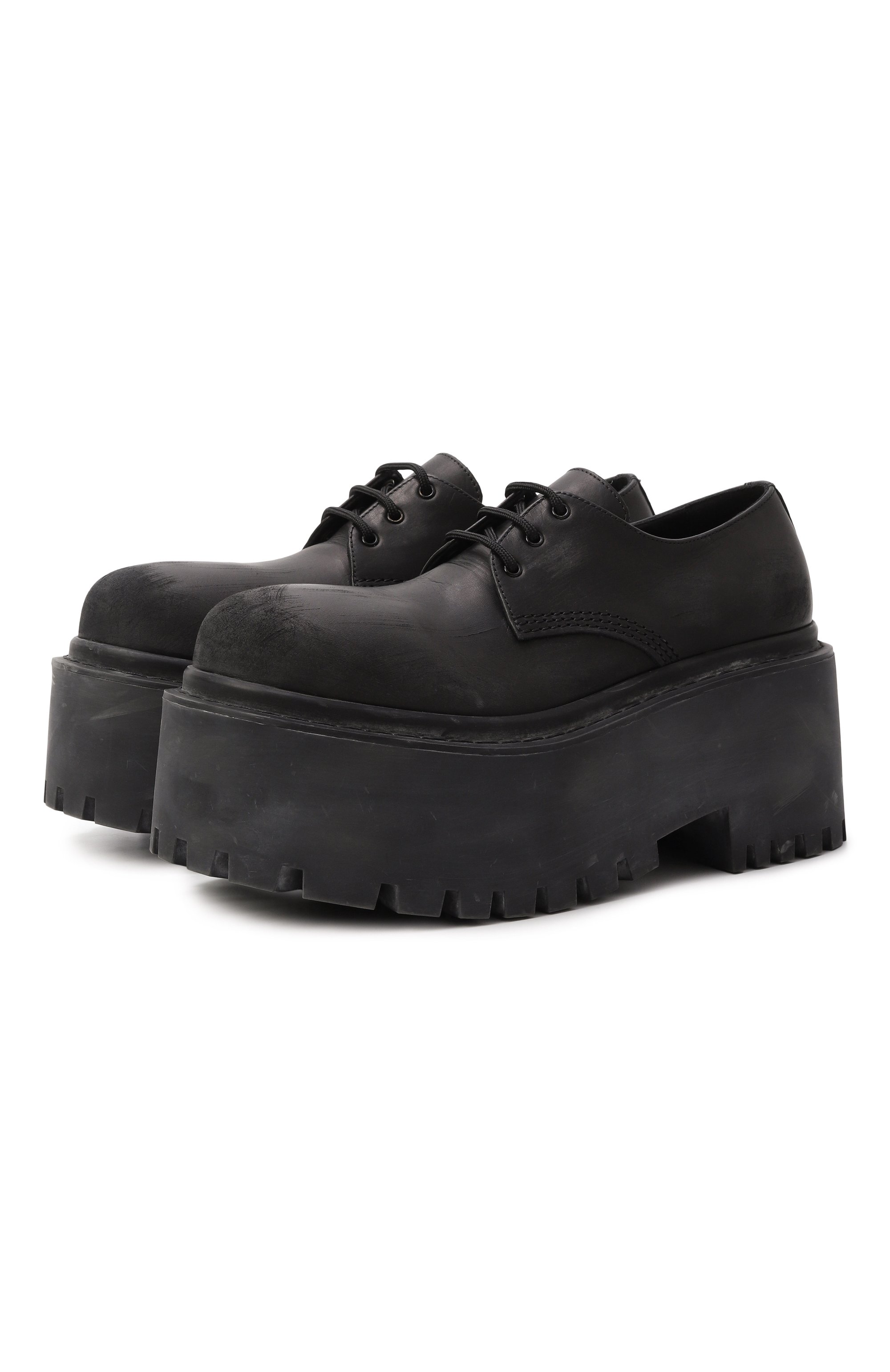 Кожаные дерби strike BALENCIAGA, арт. 820930/WCDA1, фото 1