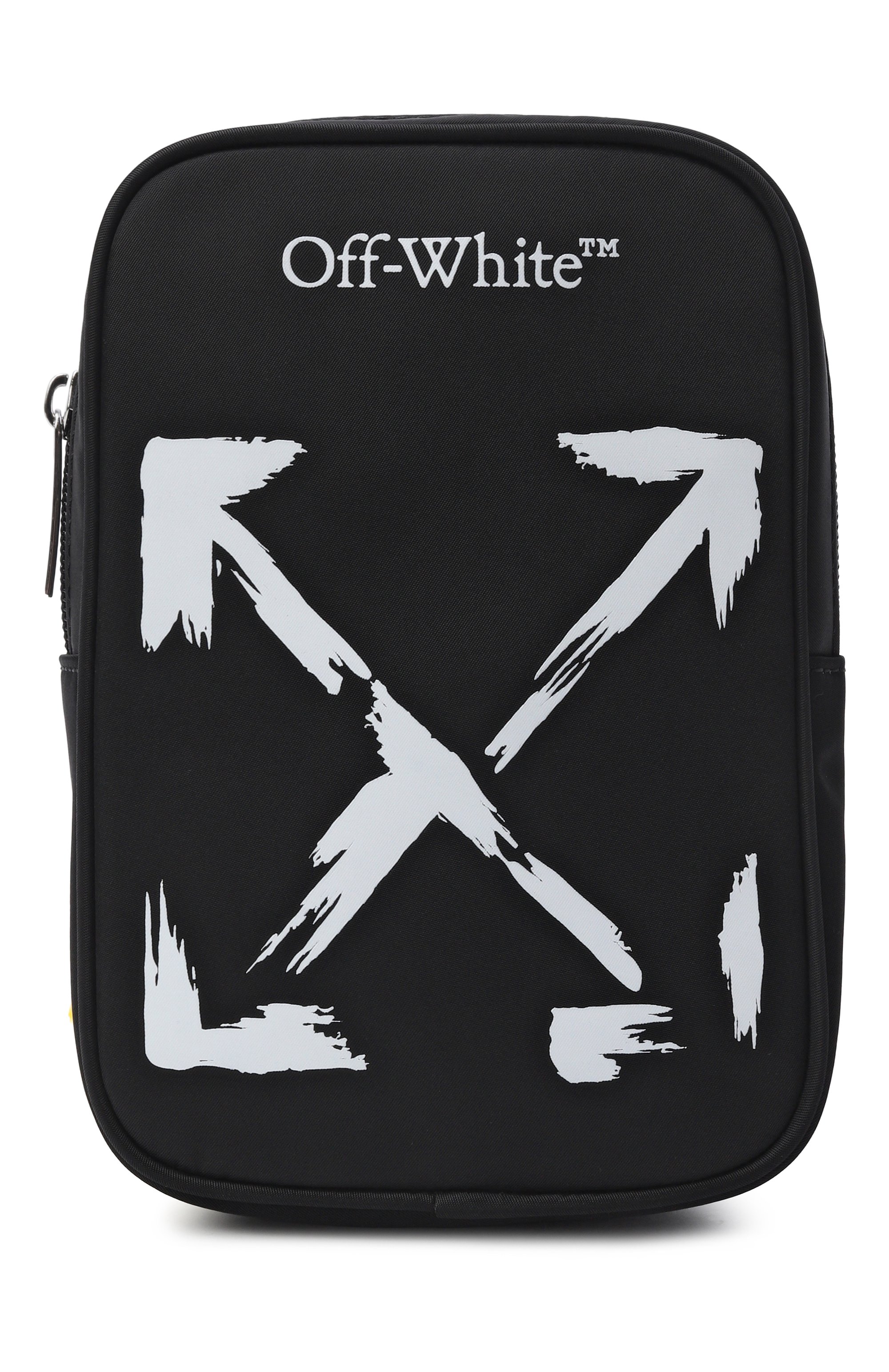 Сумка OFF-WHITE черного цвета по цене 14500 руб., арт. 0BNQ002S26FAB001, фото 1 Сумка OFF-WHITE, арт. 0BNQ002S26FAB001, фото 1