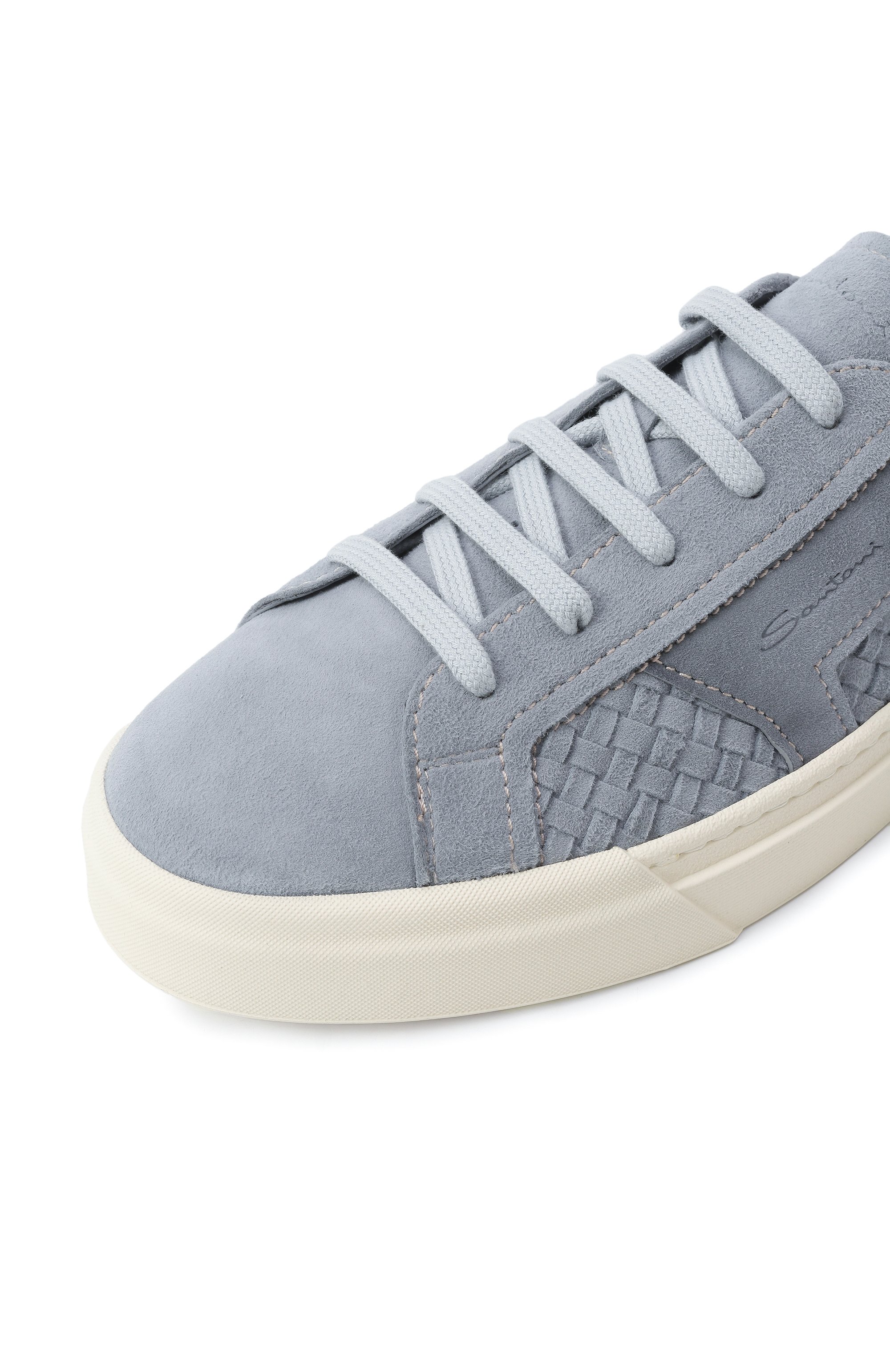 Замшевые кеды gloria SANTONI, арт. MBGG22046PNNTCKH, фото 7