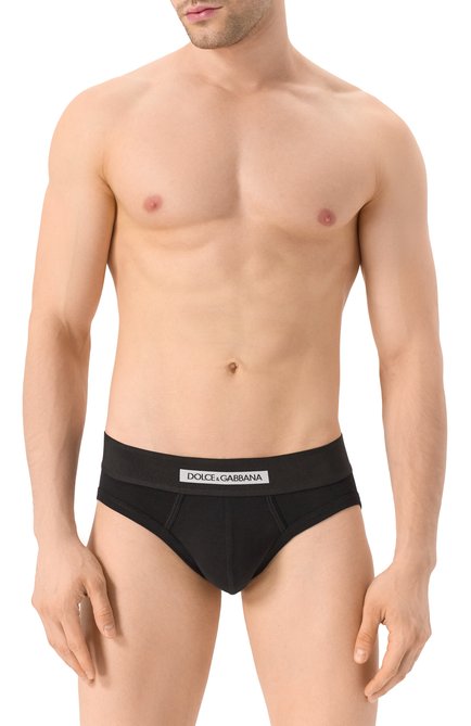 Мужские хлопковые брифы DOLCE & GABBANA, арт. M3F37J/0UAIG
