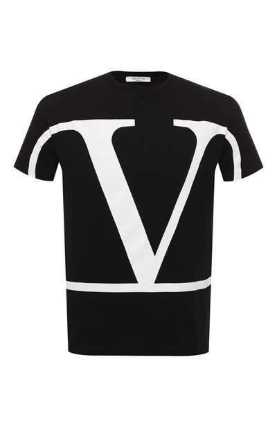 Хлопковая футболка VALENTINO, арт. SV3MG02T5F6, фото 1