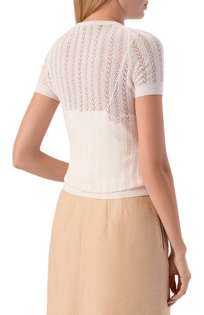 Пуловер из шелка и хлопка MVST, арт. M26.CSW.K431/G0NG, фото 4