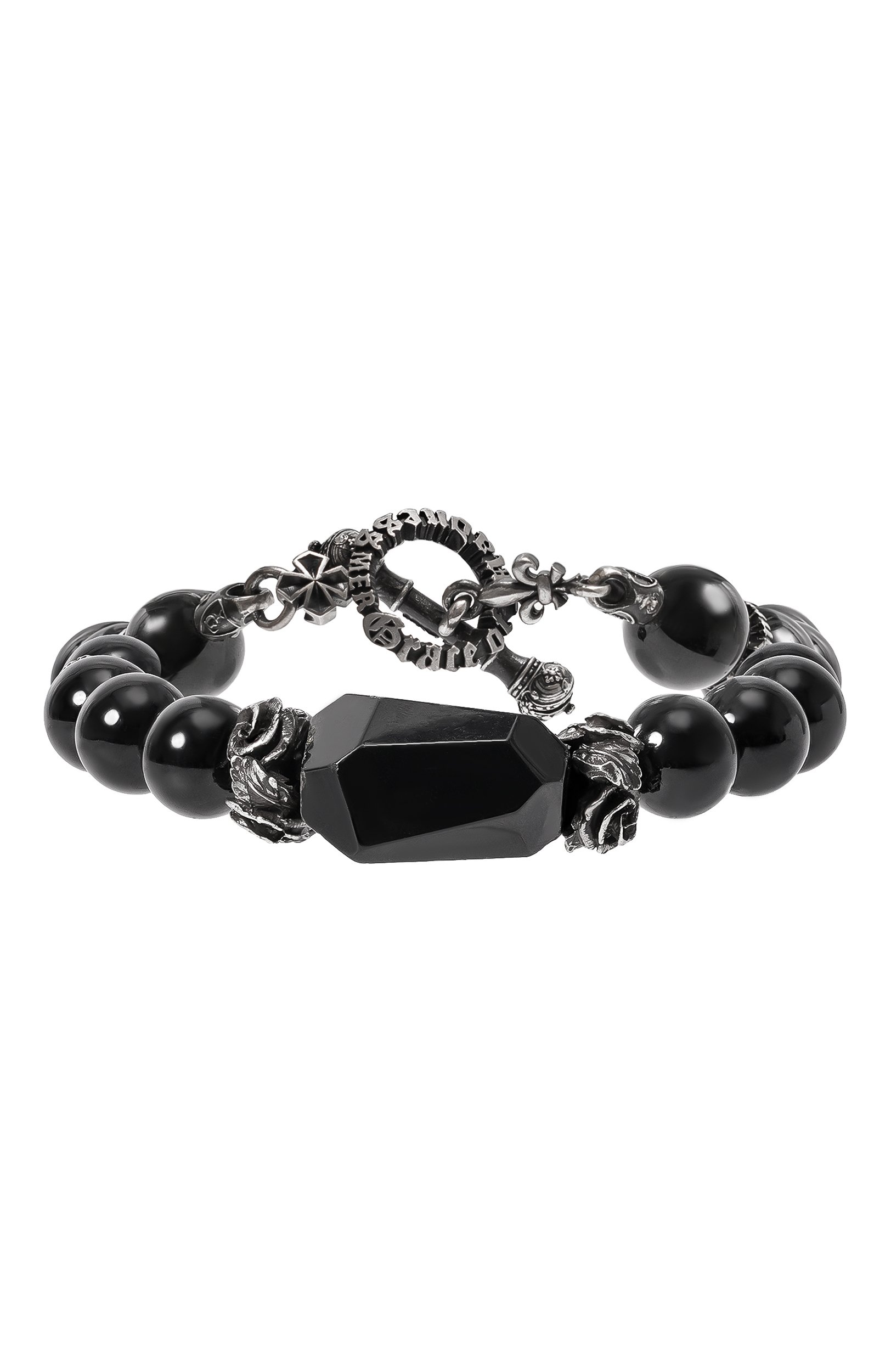 Браслет ангелы и демоны GL JEWELRY черного цвета по цене 27720 руб., арт. PB380, фото 1 Браслет ангелы и демоны GL JEWELRY, арт. PB380, фото 1