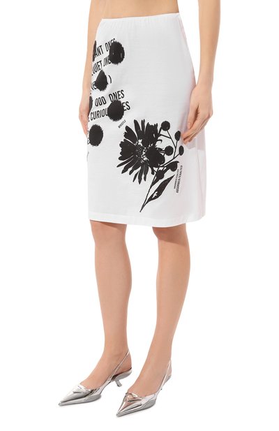 Хлопковая юбка PRADA, арт. 31113X-1YVG-F0009-211, фото 3