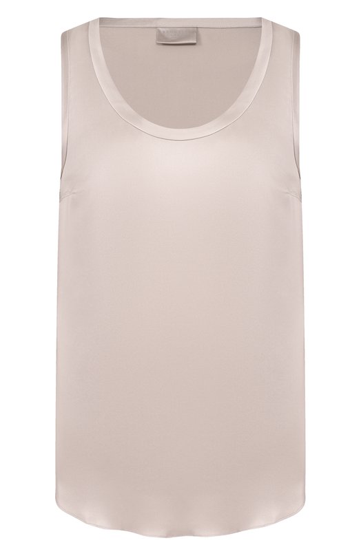 Атласный топ Brunello Cucinelli M0C59E0600 Бежевый M0C59E0600