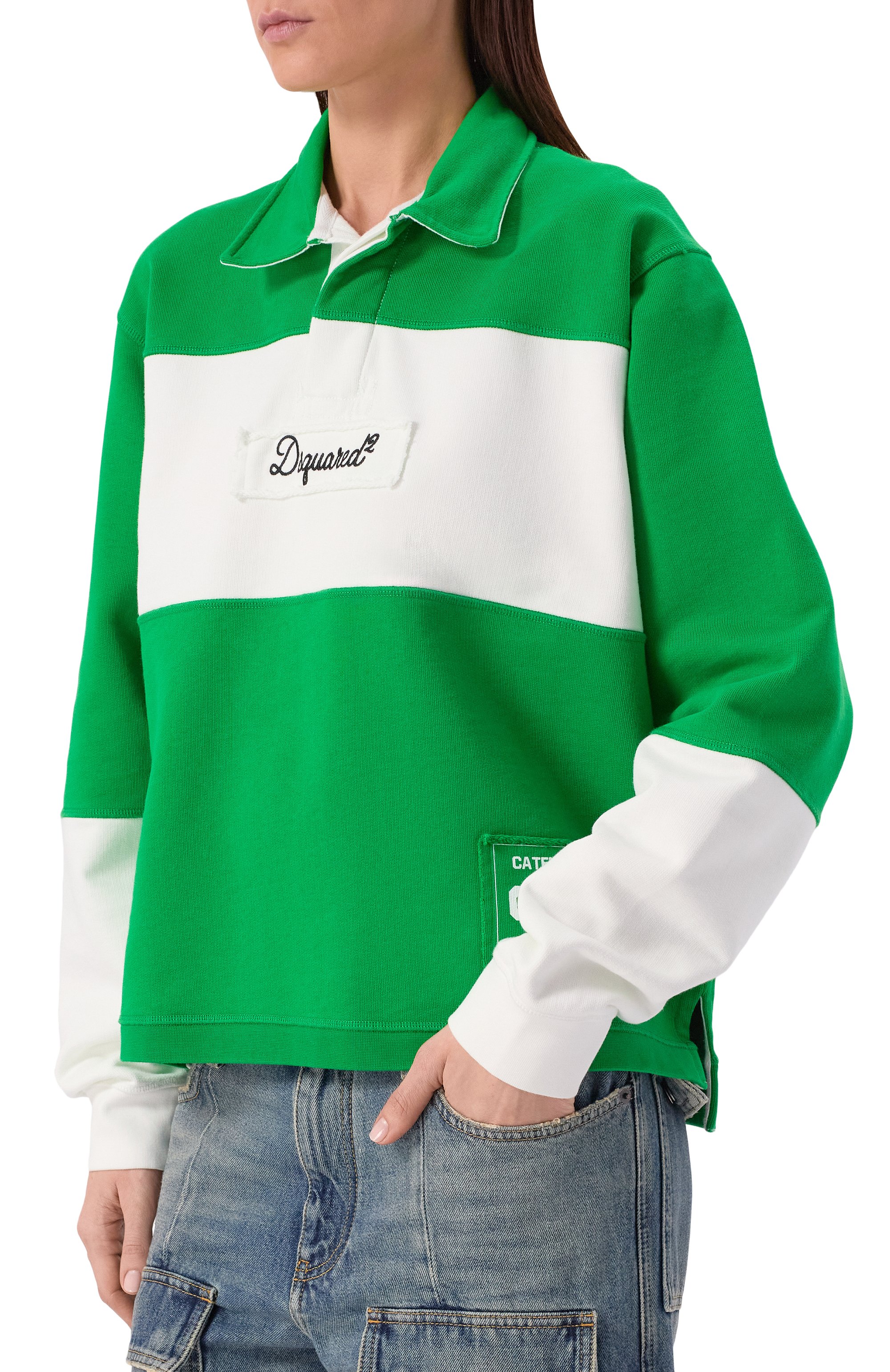 Хлопковое поло DSQUARED2, арт. S75GU0632/D25028, фото 3