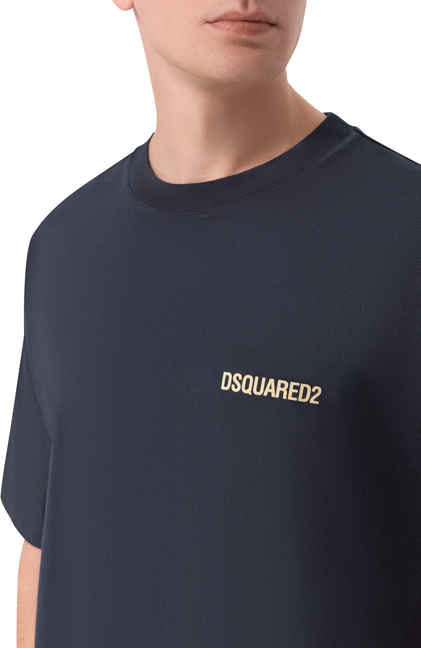 Хлопковая футболка DSQUARED2, арт. S71GD1680/D20049, фото 5