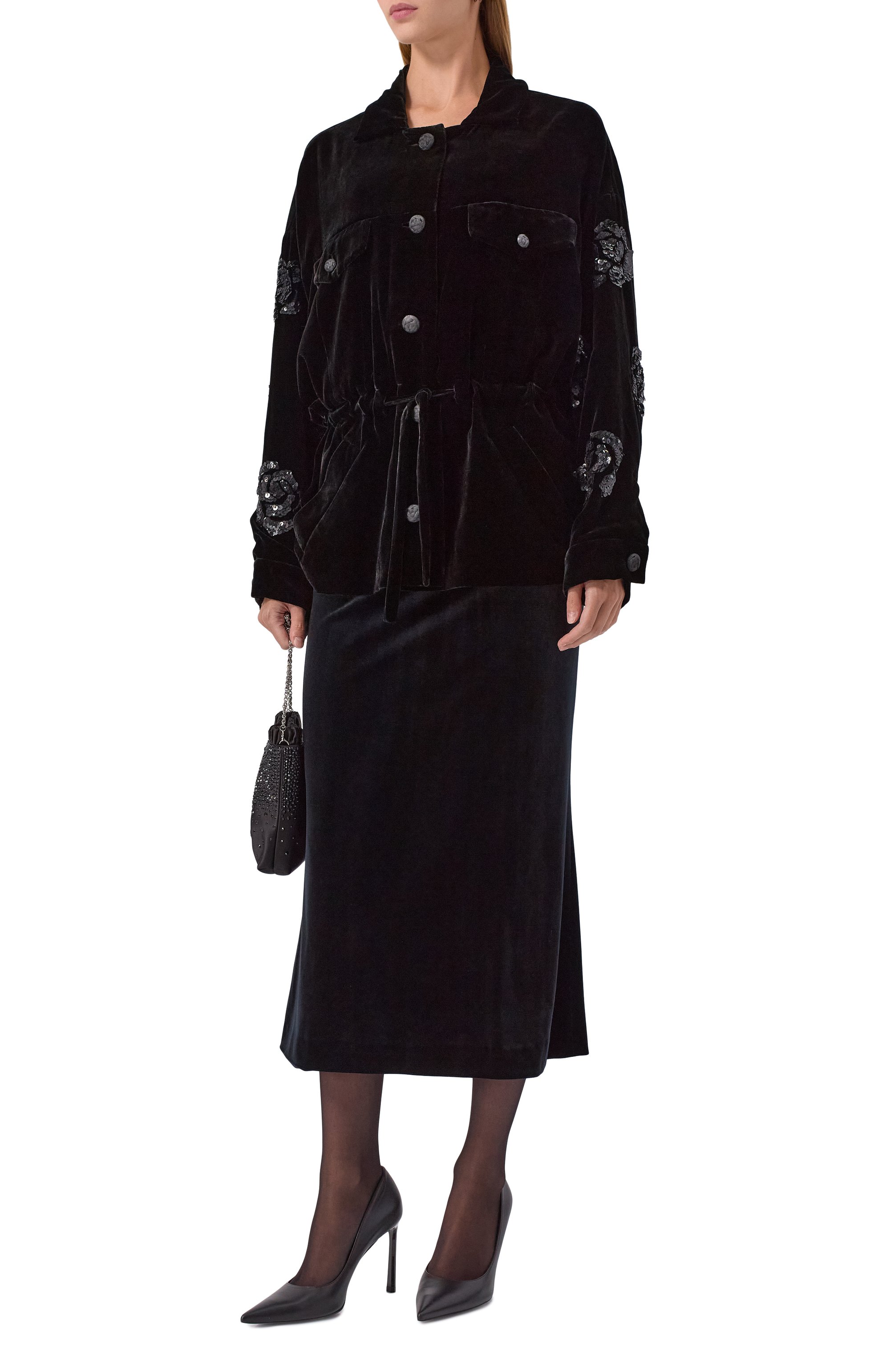 Бархатная куртка YANINA, арт. Т-3001, фото 2