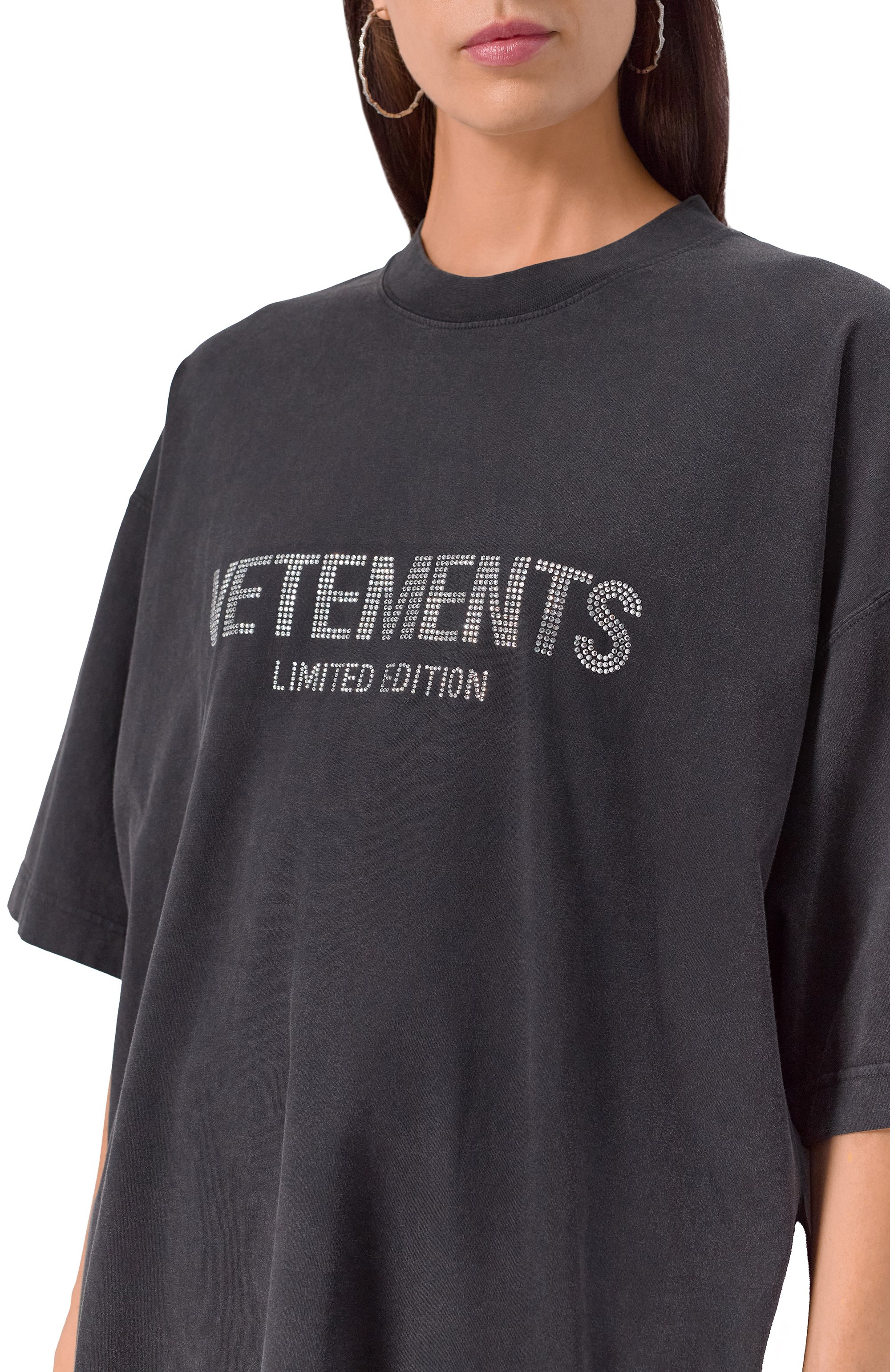 Хлопковая футболка VETEMENTS, арт. UA65TR250C, фото 9
