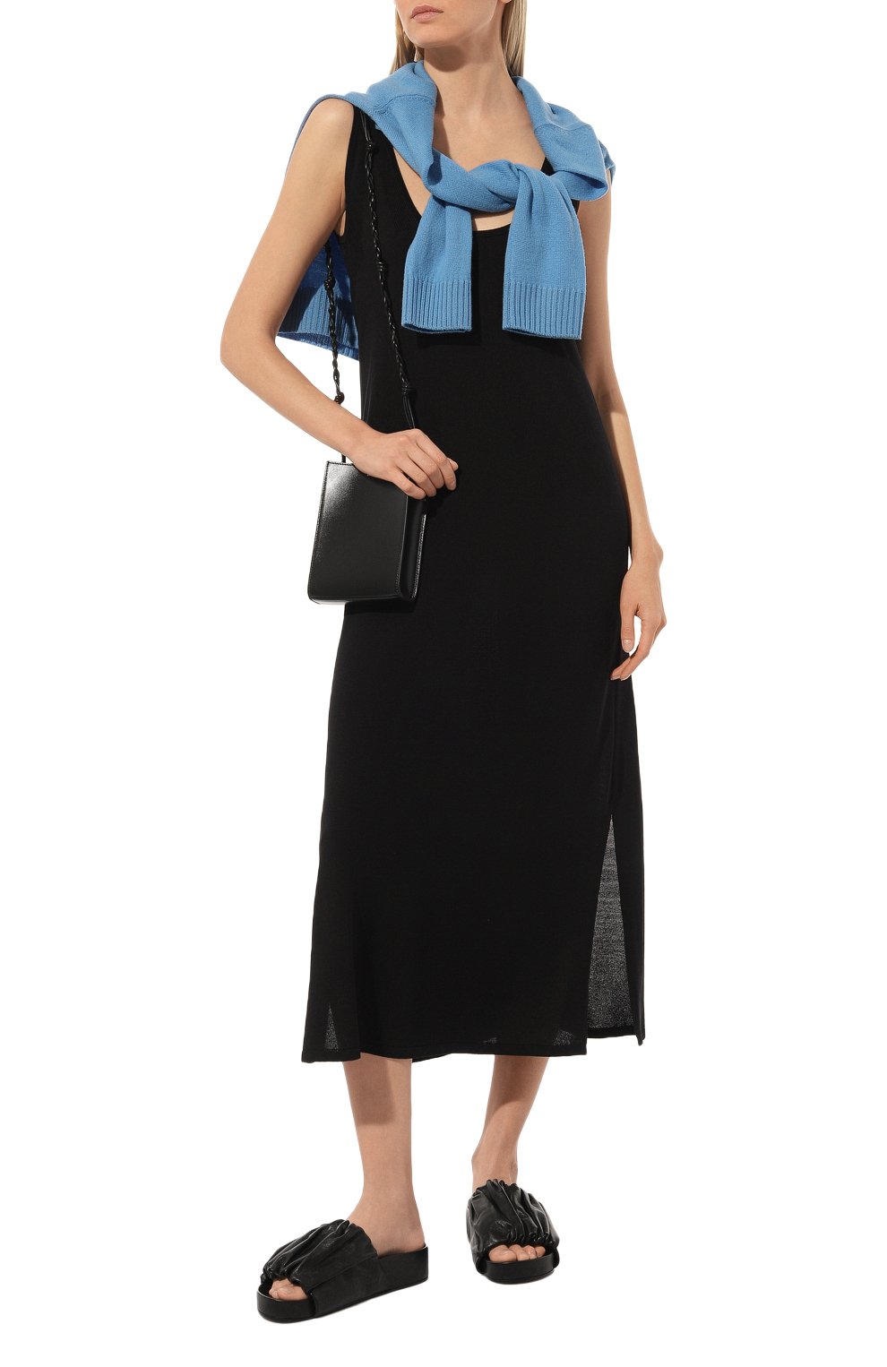 Платье из шелка и вискозы FREEAGE, арт. S23.DR045.6070.900, фото 2