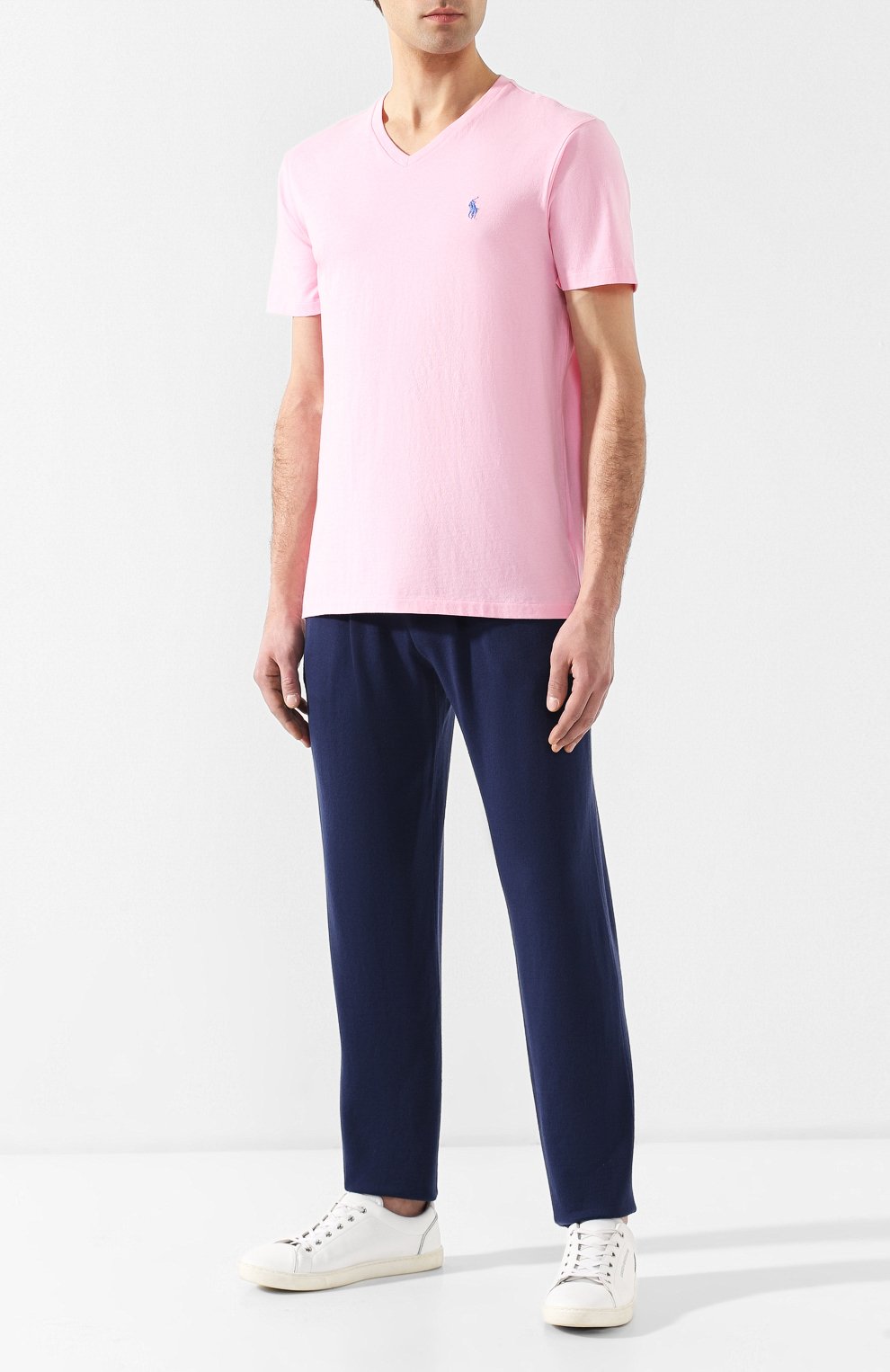 Хлопковая футболка  POLO RALPH LAUREN, арт. 710671453, фото 2