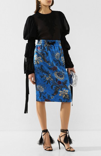 Хлопковая блузка DRIES VAN NOTEN, арт. 201-18607-9108, фото 2