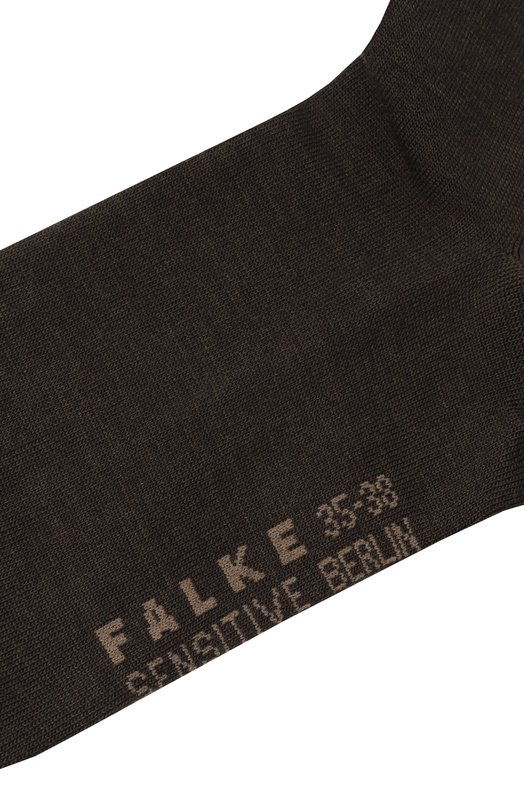Гольфы из шерсти и хлопка Falke 46229 Коричневый  46229 Фото 2