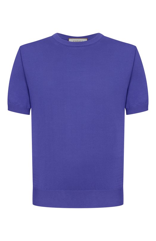 Хлопковый джемпер Canali C0719/MK02459 Фиолетовый C0719/MK02459