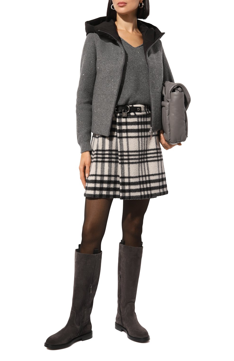 Замшевые сапоги DOUCAL'S, арт. DD8758BRUGUF252N, фото 2