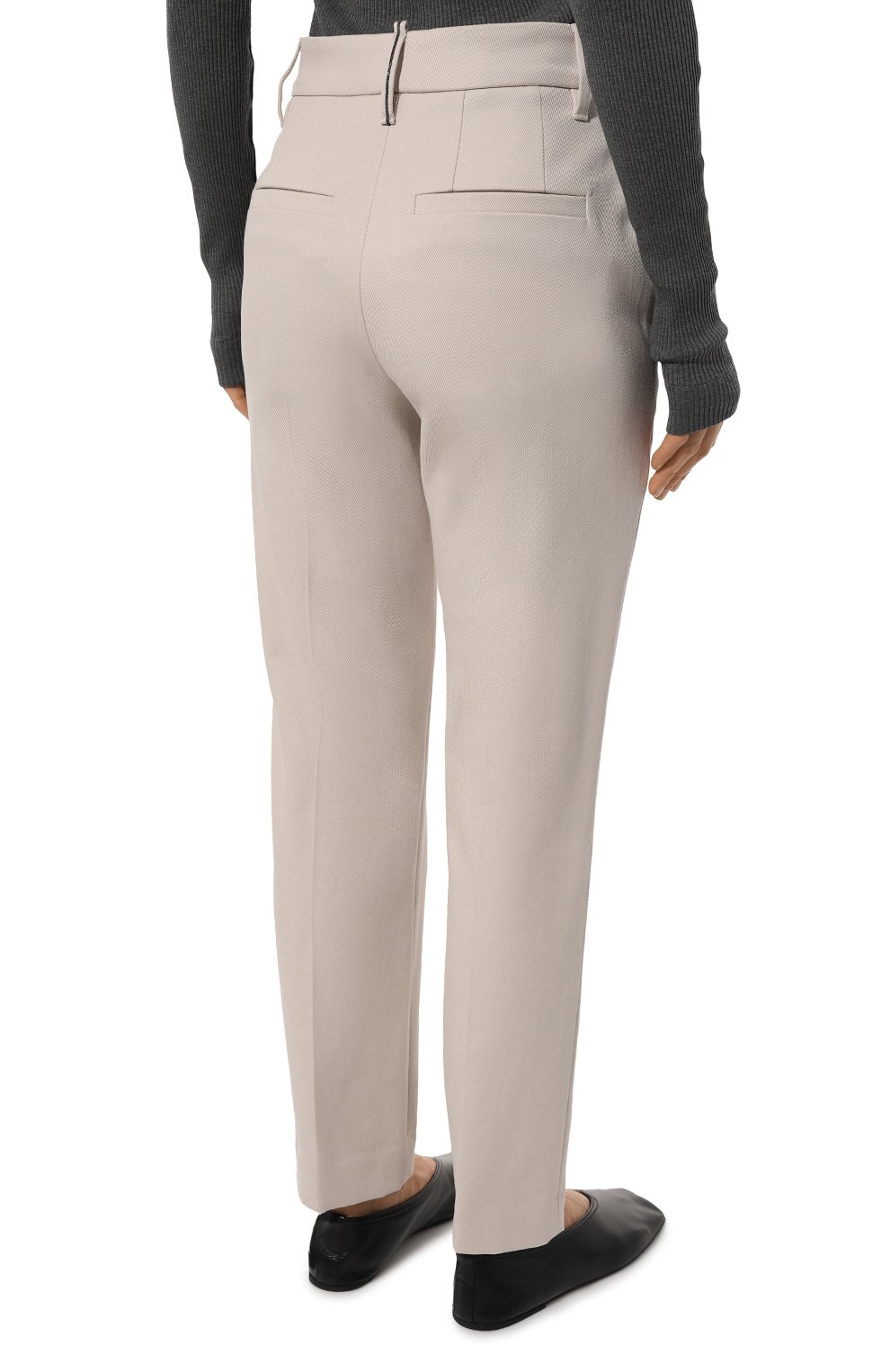 Хлопковые брюки BRUNELLO CUCINELLI, арт. MA126B1049, фото 4