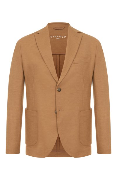 Мужской пиджак из шерсти и кашемира CIRCOLO 1901, арт. CN5059